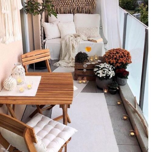 small balcony furniture solutions
