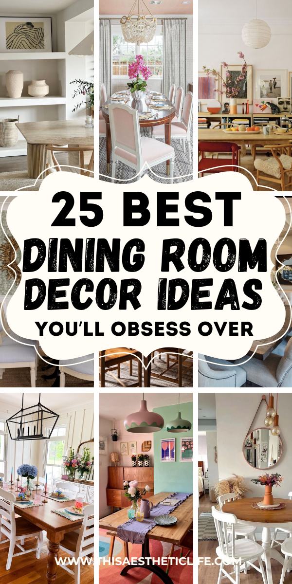 25 Amazing Dining Room Decor Ideas You Will Want To Copy - This ...