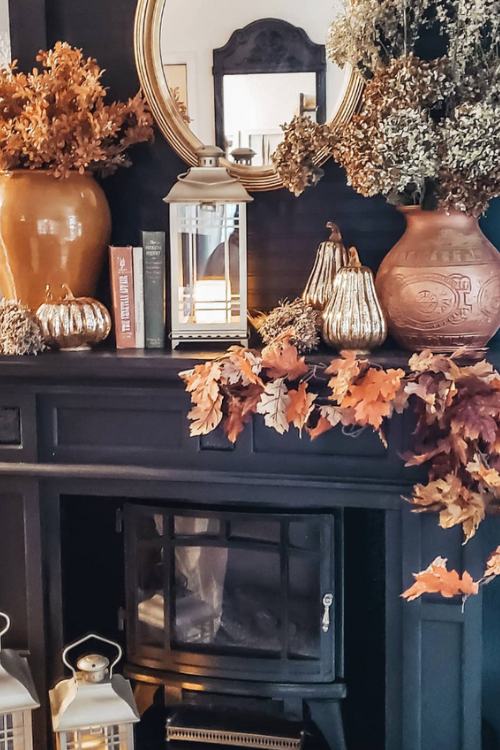 20 Chic and Cozy Fall Mantel Decor Ideas